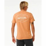 Kortrmet Sport T-shirt Rip Curl Stapler  Lys brun #2