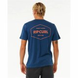 Kortrmet T-shirt til Mnd Rip Curl Stapler  Bl #2