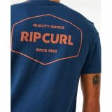Kortrmet T-shirt til Mnd Rip Curl Stapler  Bl #5