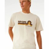 Kortrmet T-shirt til Mnd Rip Curl Surf Revival Mumma Varm hvid #6