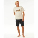 Kortrmet T-shirt til Mnd Rip Curl Surf Revival Mumma Varm hvid #2