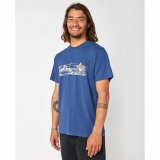 Kortrmet T-shirt til Mnd Rip Curl Paradise Land Bl #3