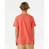 Kortrmet T-shirt til Mnd Rip Curl Lost Island Orange #2