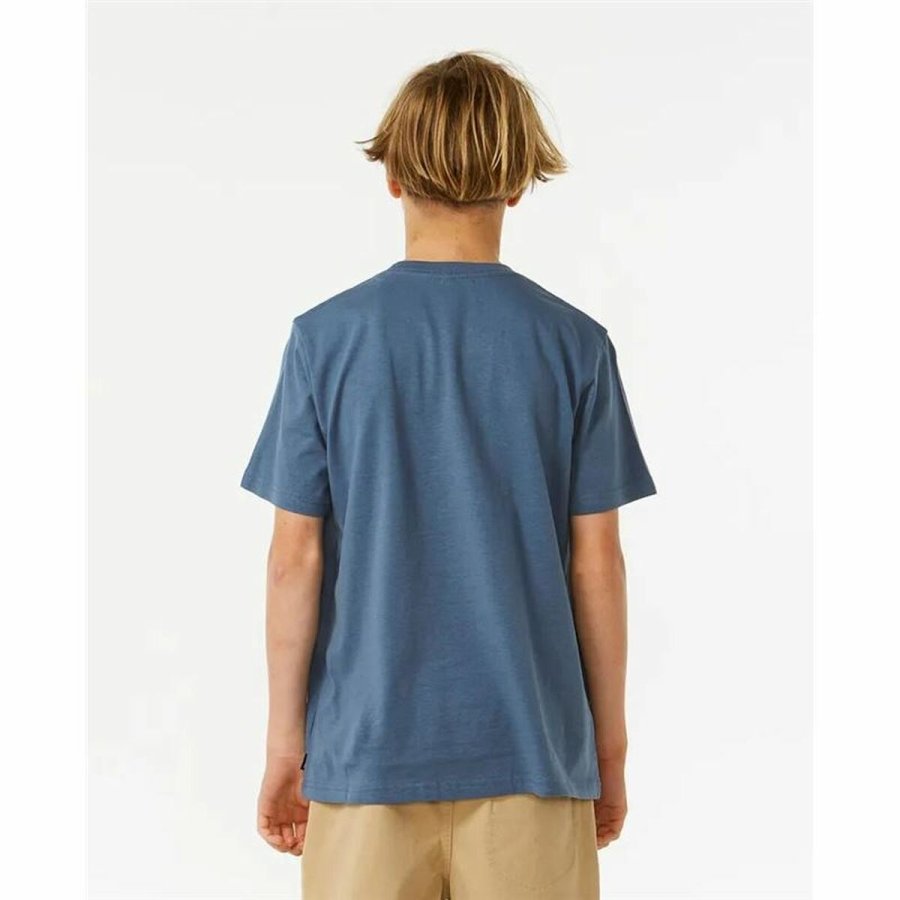 Brne Kortrmet T-shirt Rip Curl Lost Island Bl #2