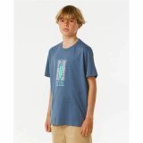 Brne Kortrmet T-shirt Rip Curl Lost Island Bl #3