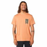 Kortrmet T-shirt til Mnd Rip Curl Desti Animals Orange #1