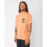 Kortrmet T-shirt til Mnd Rip Curl Desti Animals Orange #3
