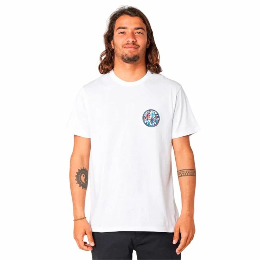Kort�rmet T-shirt til M�nd Rip Curl Passage #1