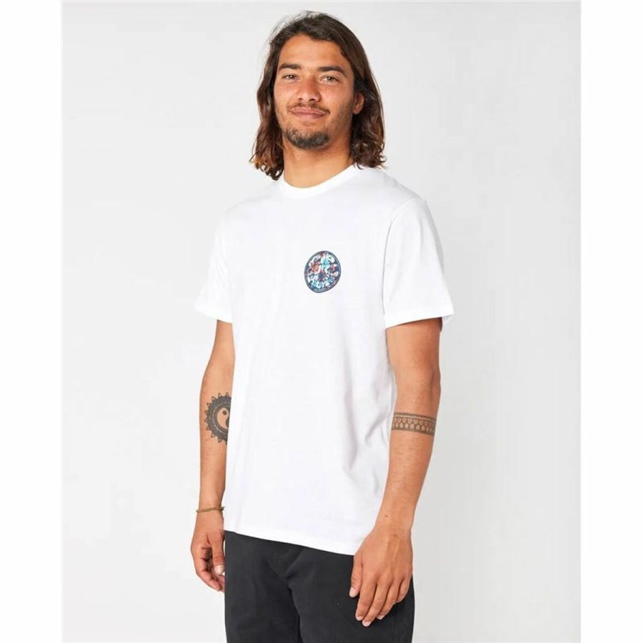 Kort�rmet T-shirt til M�nd Rip Curl Passage #2