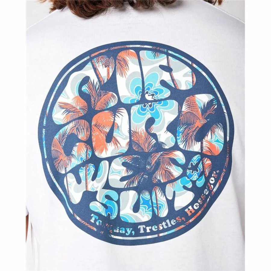 Kort�rmet T-shirt til M�nd Rip Curl Passage #5