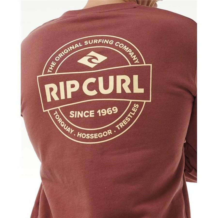 Sweaters uden Htte til Mnd Rip Curl Stapler Crew Brun #4
