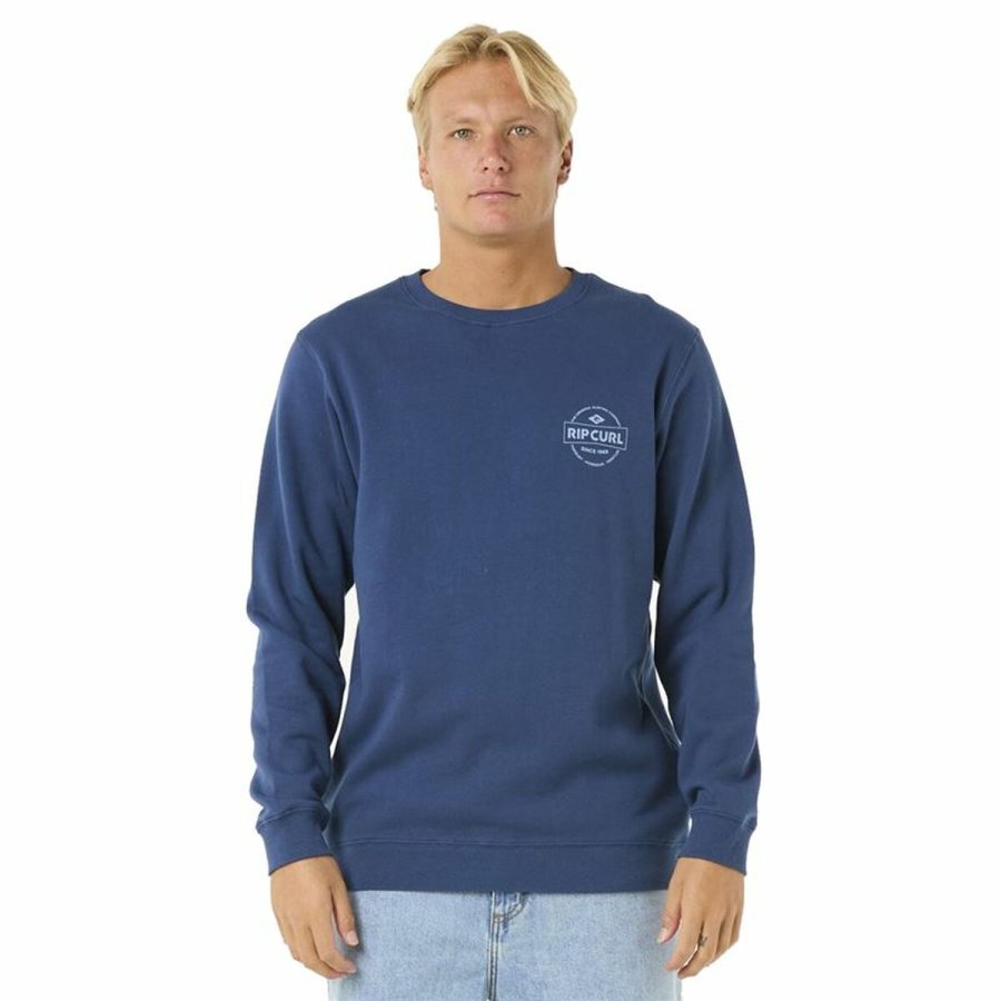 Sweaters uden Htte til Mnd Rip Curl Stapler Crew Bl #1