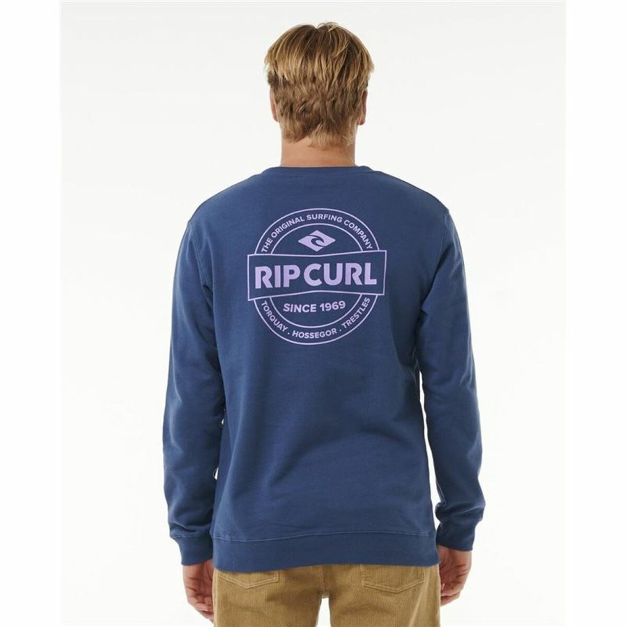 Sweaters uden Htte til Mnd Rip Curl Stapler Crew Bl #2