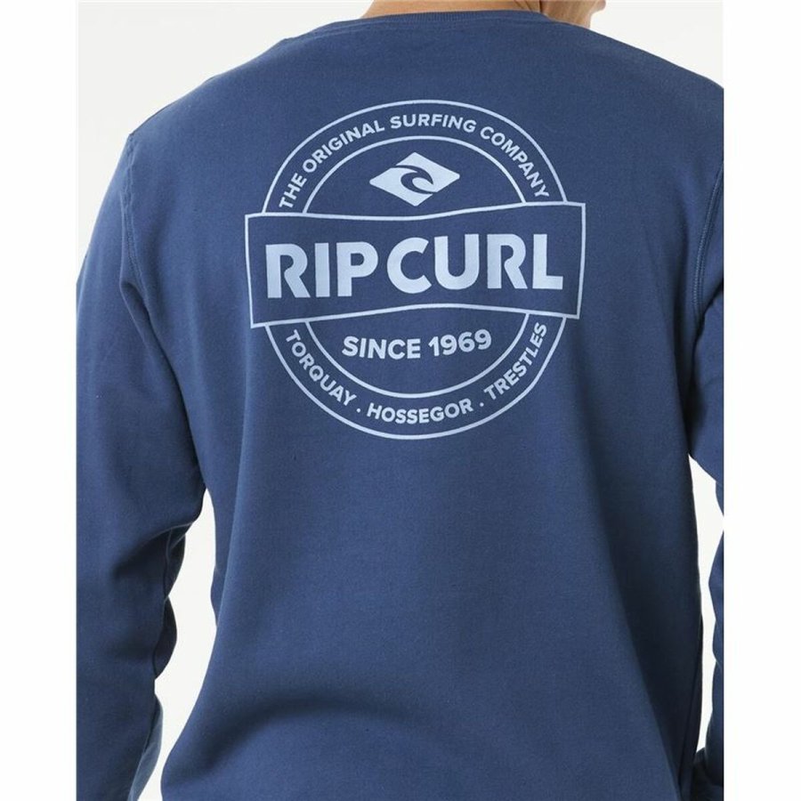 Sweaters uden Htte til Mnd Rip Curl Stapler Crew Bl #4