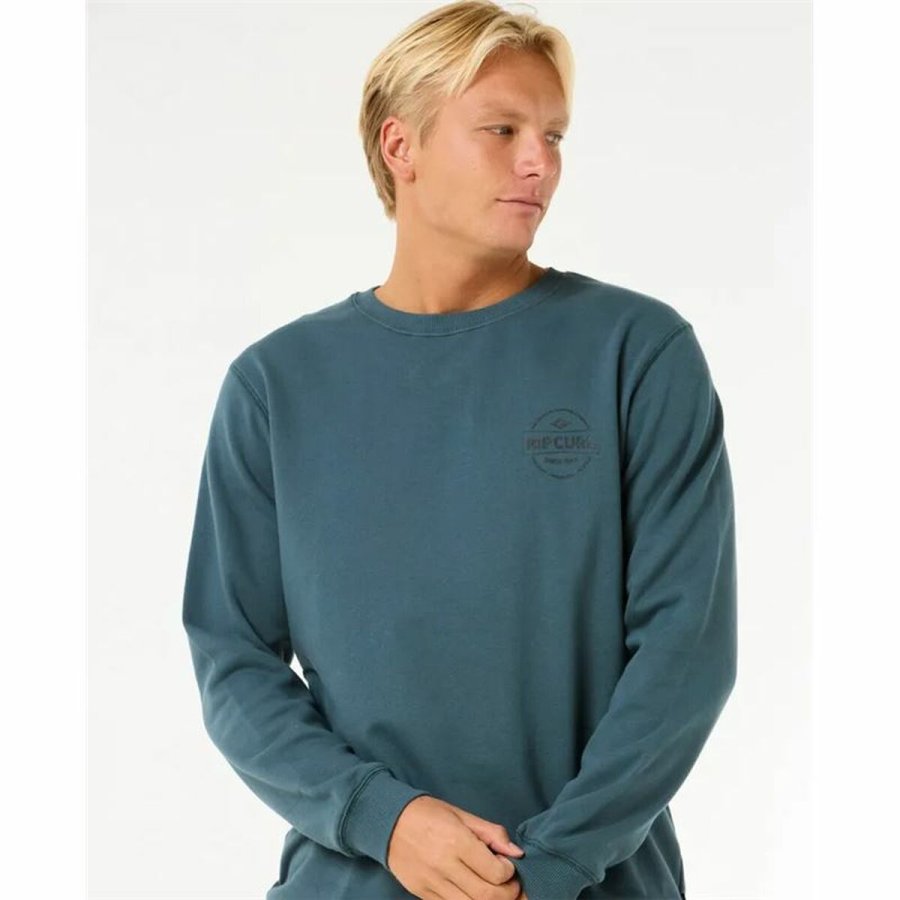 Sweaters uden Htte til Mnd Rip Curl Stapler Crew Bl #2
