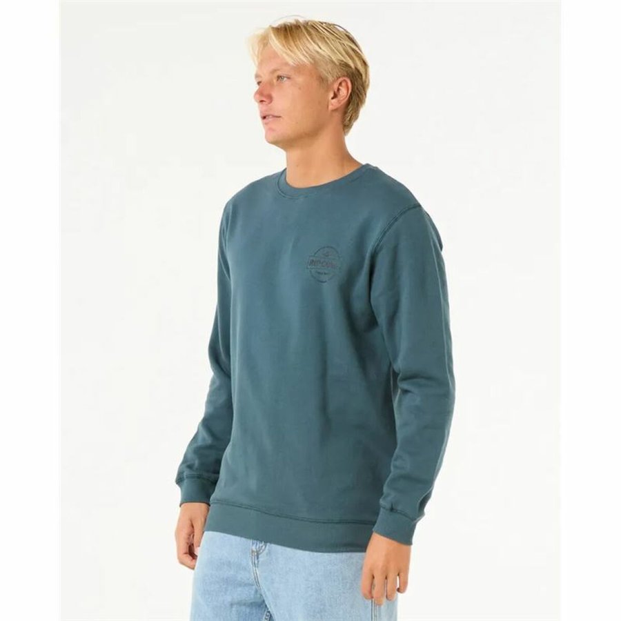 Sweaters uden Htte til Mnd Rip Curl Stapler Crew Bl #3