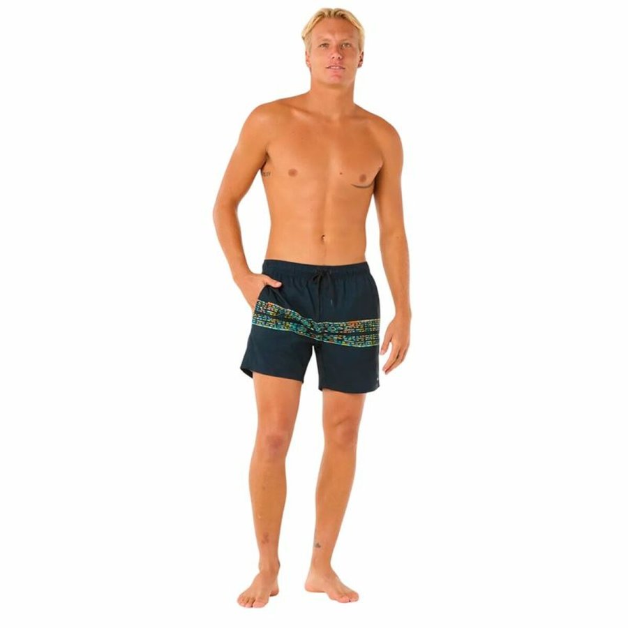 Badetj til Mnd Rip Curl Framed Volley Update Marinebl #3