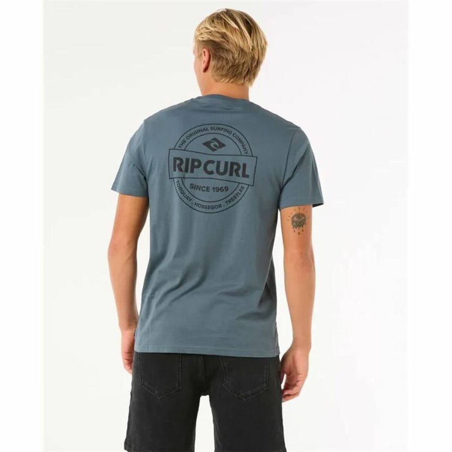 Kortrmet T-shirt til Mnd Rip Curl Staple Tee #3