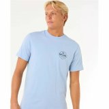 Kortrmet T-shirt til Mnd Rip Curl Staple Tee Bl #2