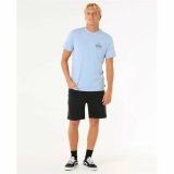 Kortrmet T-shirt til Mnd Rip Curl Staple Tee Bl #4