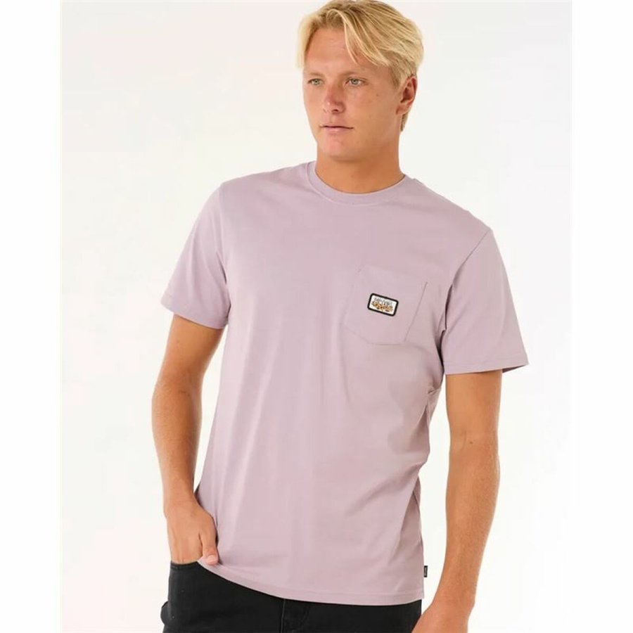 Kortrmet T-shirt til Mnd Rip Curl Surf Paradise Badge Tee #2