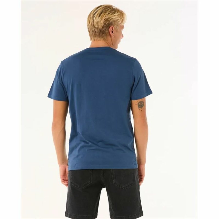 Kort�rmet T-shirt til M�nd Rip Curl Surf Paradise Badge Tee #3