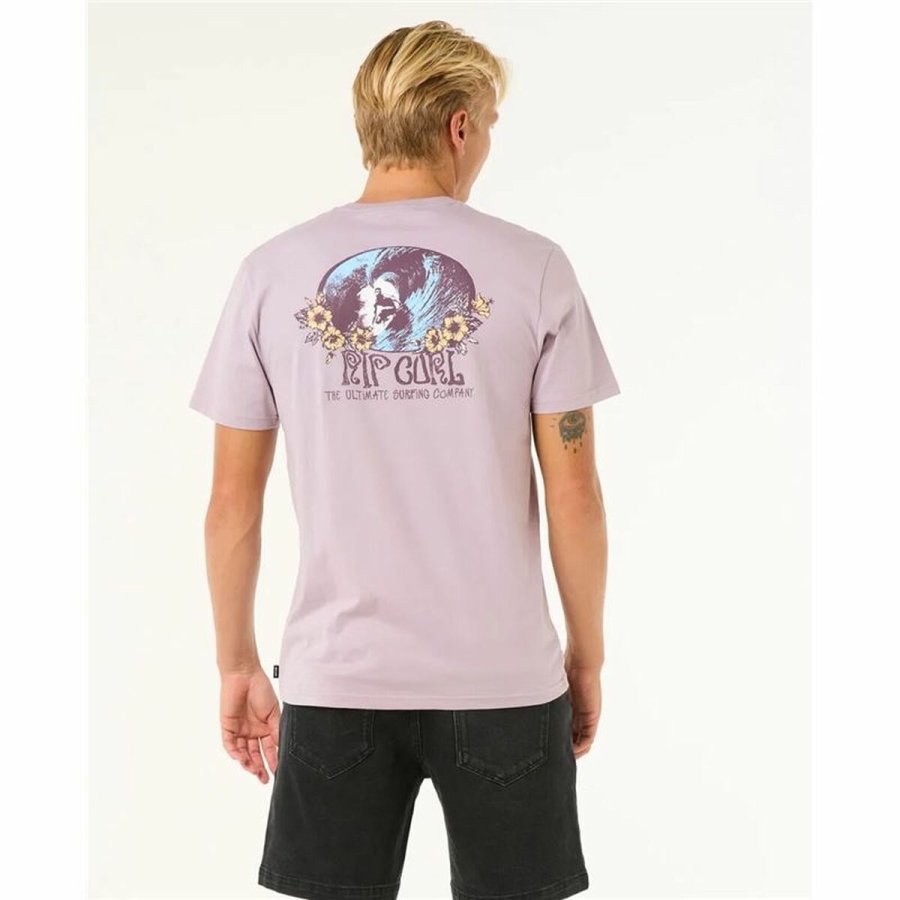 Kortrmet T-shirt til Mnd Rip Curl Surf Paradise FB Tee #3