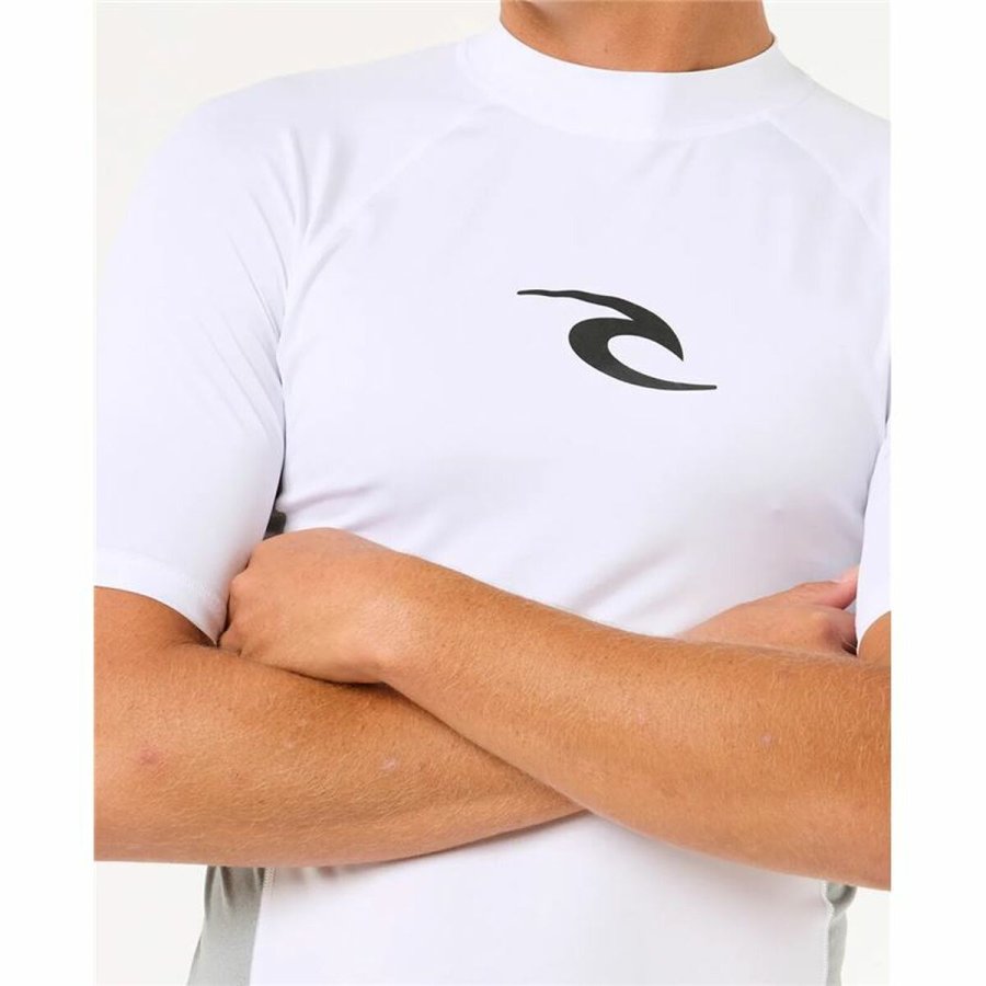 Bade T-shirt Rip Curl Waves Upf Perf S/S Hvid #5