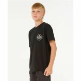 Brne Kortrmet T-shirt Rip Curl Staple Sort #3