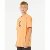 Brne Kortrmet T-shirt Rip Curl Raw Energy Frame Tee Orange #3