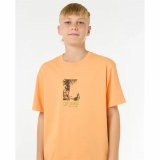Brne Kortrmet T-shirt Rip Curl Raw Energy Frame Tee Orange #6