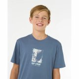 Brne Kortrmet T-shirt Rip Curl Raw Energy Frame Tee #4