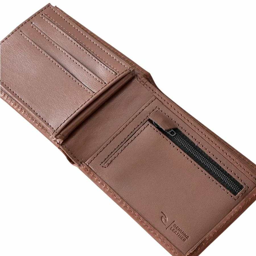 Tegnebger til mnd Rip Curl Raw Energy Rfid Slim Brun #4