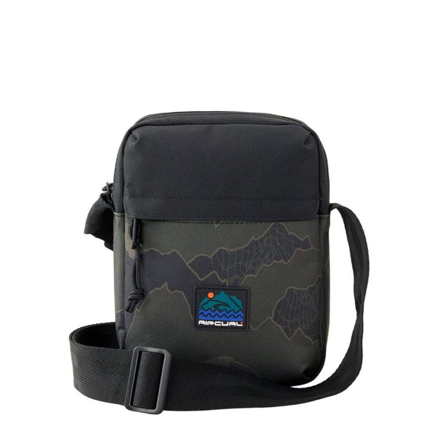 Skuldertaske Rip Curl No Idea Pouch Search Camo Sort #1