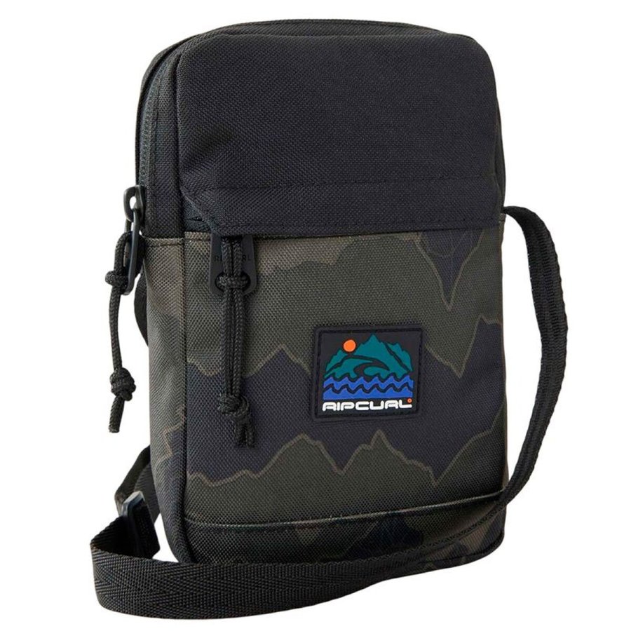 Skuldertaske Rip Curl Slim Pouch Search Camo Sort #4