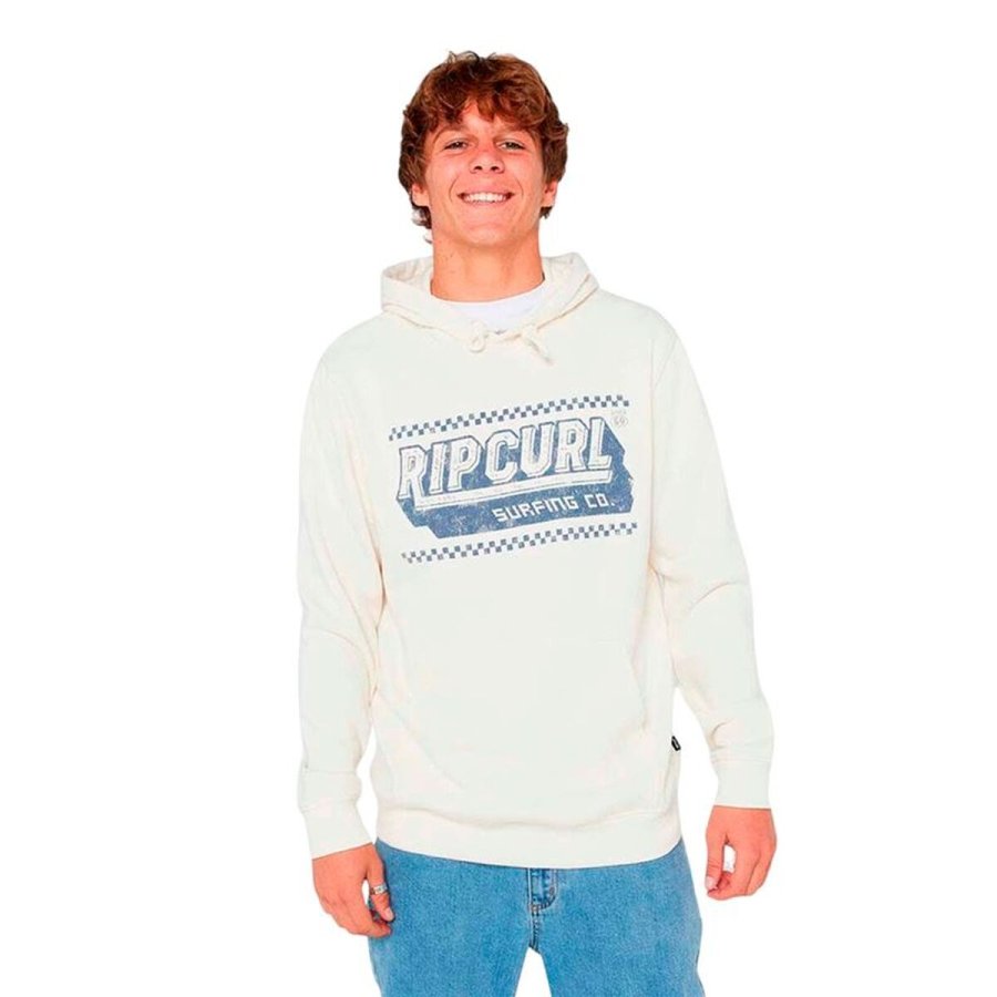 H�ttetr�je til M�nd Rip Curl Down The Line Hood Hvid #1