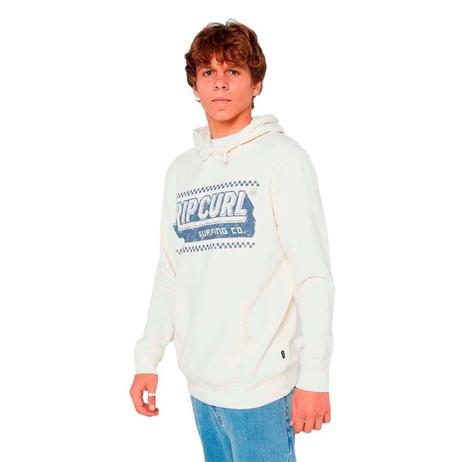 H�ttetr�je til M�nd Rip Curl Down The Line Hood Hvid #2