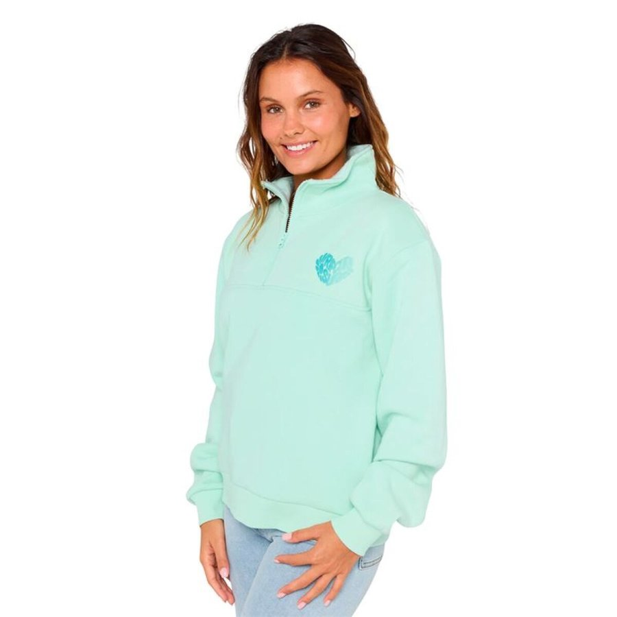 Sportsjakke til damer Rip Curl Half Zip Fleece #1