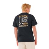 Kort�rmet T-shirt til M�nd Rip Curl Aots Ty Williams Coastline Tee Sort #2