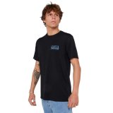 Kort�rmet T-shirt til M�nd Rip Curl Sportline FB Tee Sort #1