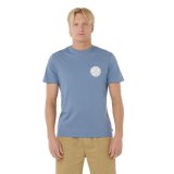 Kort�rmet T-shirt til M�nd Rip Curl Drifter Tee Bl� #1