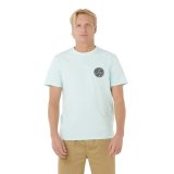 Kort�rmet T-shirt til M�nd Rip Curl Drifter Tee Bl� #1