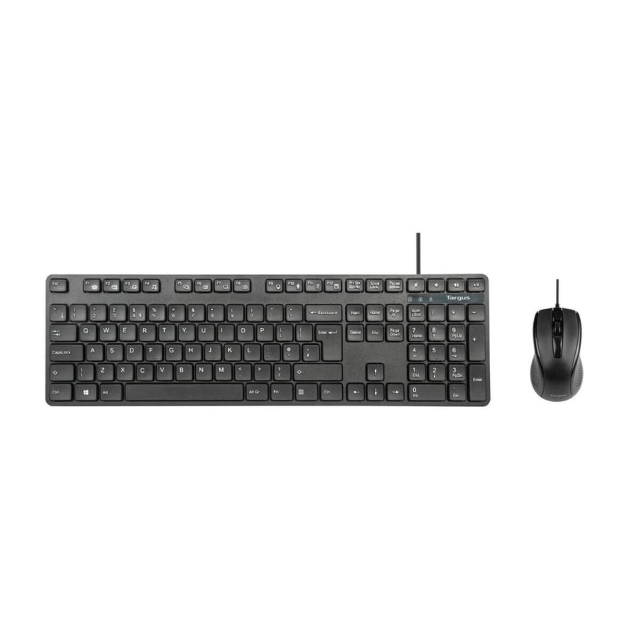 Tastatur og mus Targus AKM622ES Sort Spansk QWERTY #1