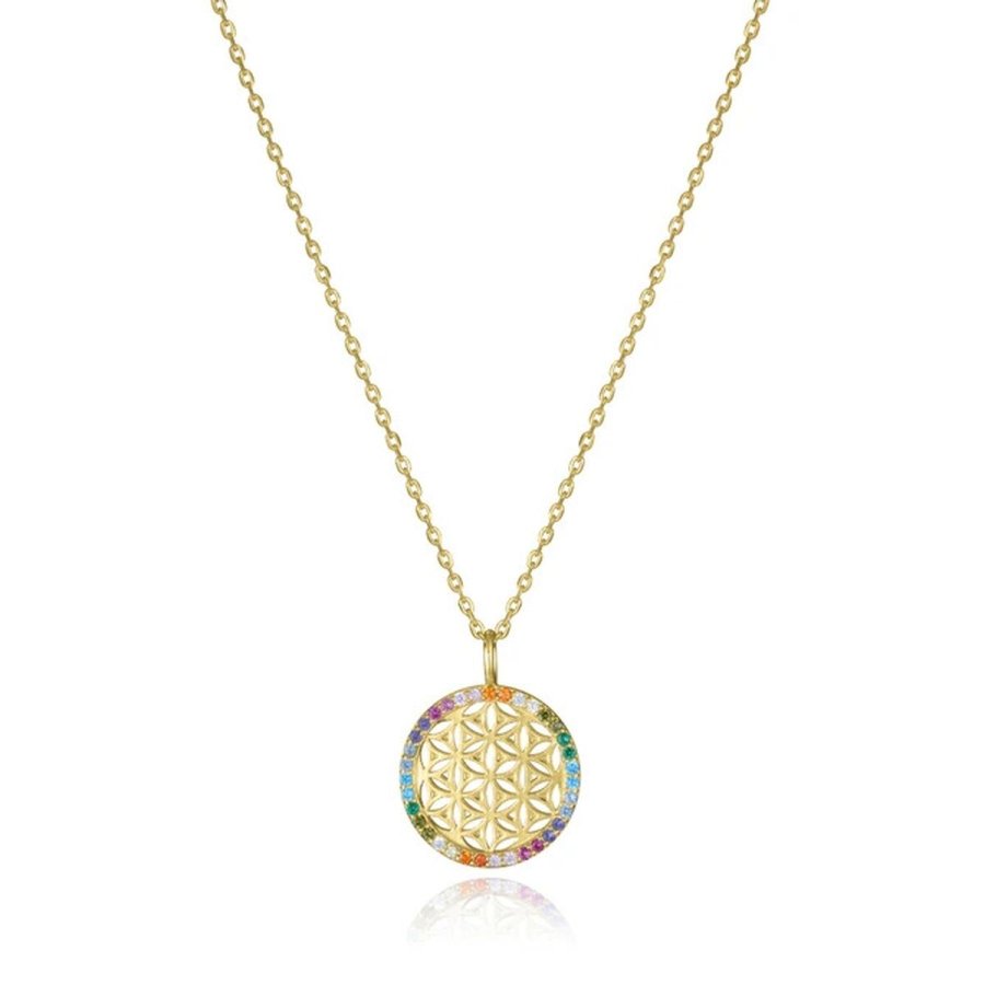 Halskde til kvinder Viceroy 15123C100-39 Gylden #1