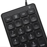 Numerisk tastatur V7 KP350 Sort #4