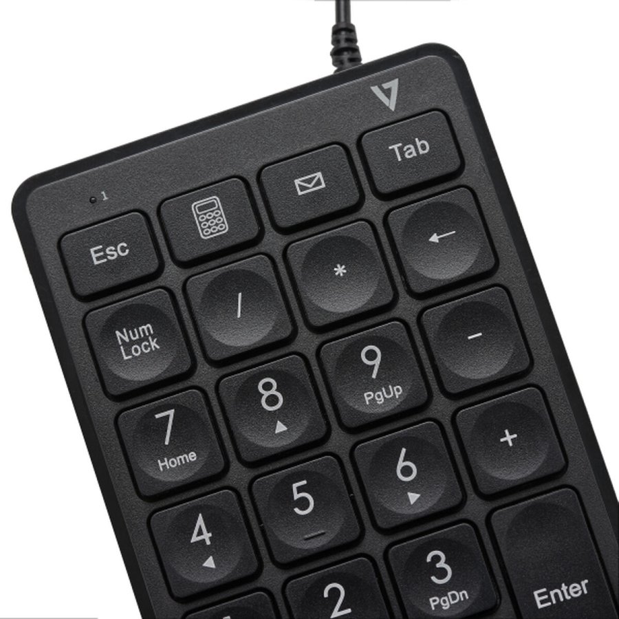 Numerisk tastatur V7 KP350 Sort #4