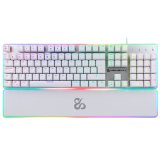Tastatur Newskill NS-KB-GUNGNYR-GAT-RE Hvid Spansk qwerty QWERTY #5