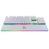 Tastatur Newskill NS-KB-GUNGNYR-GAT-RE Hvid Spansk qwerty QWERTY #4