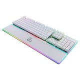 Tastatur Newskill NS-KB-GUNGNYR-GAT-RE Hvid Spansk qwerty QWERTY #2