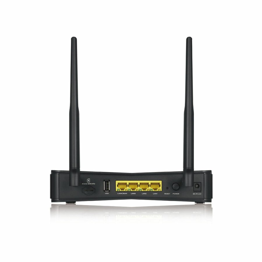 Router ZyXEL LTE-3301PLUS-EU0102F Sort USB 2.0 Ethernet LAN Wi-Fi #1